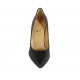 Escarpin pour femmes en cuir imprimé noir talon 9 - Pointures disponibles:  31, 33, 34, 43