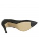 Escarpin pour femmes en cuir imprimé noir talon 9 - Pointures disponibles:  31, 33, 34, 43