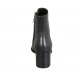 Stivaletto a punta da donna con cerniera in pelle nera tacco 5 - Misure disponibili: 31, 32, 33, 34, 42, 44, 45, 46, 47