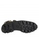 Stivaletto da donna con fibbia in pelle nera tacco 3 - Misure disponibili: 33, 34, 42, 43, 44, 45, 46, 47