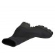 Bottines para mujer en tejido elastico negro tacon 5 - Tallas disponibles:  33, 34, 42, 43, 44, 45, 46, 47