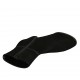 Stivaletto da donna con cerniera in camoscio nero tacco grosso 8 - Misure disponibili: 31, 32, 33, 34, 42, 43, 46, 47