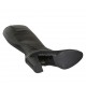 Woman's boot in black leather with zipper heel 8 - Available sizes:  31, 33, 34, 42, 43, 44