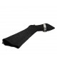 Stivale a punta da donna con cerniera e fibbia in camoscio elasticizzato nero e pelle stampata bianca e nera tacco 6 - Misure disponibili: 31, 32, 33, 34, 43, 44, 45, 46, 47