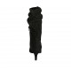 Stivale basso a punta da donna in camoscio nero tacco 6 - Misure disponibili: 31, 32, 33, 34, 42, 43, 44, 45, 46