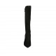 Woman's pointy boot with zipper in black suede heel 7 - Available sizes:  31, 32, 33, 34, 43, 44, 45, 46, 47