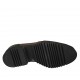 ?Mocassin pour femmes avec franges, elastiques et glands en cuir noir et marron talon 3  - Pointures disponibles:  33, 34, 42, 43, 44, 45
