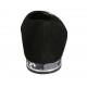 Ballerina à bout pointu pour femmes en daim noir et cuir imprimé noir et blanc talon 1 - Pointures disponibles:  33, 34, 42, 43, 44, 45