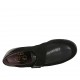 Chaussure pour femmes avec velcro et semelle interieur amovible en daim, daim imprimé et cuir verni noir talon compensé 3 - Pointures disponibles:  31, 32, 33, 42, 43, 44, 45