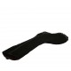Stivale da donna con cerniera, borchie e plantare estraibile in camoscio nero zeppa 4 - Misure disponibili: 31, 32, 33, 42, 43, 44, 45