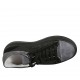 Scarpa stringata da donna con plantare estraibile in camoscio nero e grigio e rete nera zeppa 4 - Misure disponibili: 34, 42, 43, 44, 45