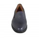 Mocasín para mujer en piel azul tacon 2 - Tallas disponibles:  33, 34, 42, 43, 45