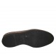 Mocasino para mujer en gamuza gris pardo tacon 2 - Tallas disponibles:  32, 33, 34, 42, 43, 44, 45