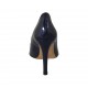 ?Zapato de salón puntiagudo para mujer en charol azul oscuro tacon 9 - Tallas disponibles:  31, 32, 33, 34, 42, 43, 44, 45, 46