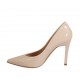 Zapato de salon en charol color desnudo tacon 9 - Tallas disponibles:  31, 32, 33, 34, 42, 43, 44, 45, 46, 47