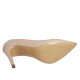 Zapato de salon en charol color desnudo tacon 9 - Tallas disponibles:  31, 32, 33, 34, 42, 43, 44, 45, 46, 47