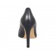 ?Escarpin à bout pointu pour femmes en cuir bleu foncé talon 9 - Pointures disponibles:  31, 33, 34, 42, 43, 44, 46