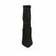 Woman's pointy ankle boot in black elastic suede heel 7 - Available sizes:  31, 32, 33, 34, 42, 45, 46, 47