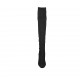 Bottes au-dessus de genou pour femmes en tissu elastique noir talon 7 - Pointures disponibles:  31, 32, 33, 34, 42, 44, 46, 47