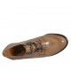 Scarpa derby stringata da donna in pelle beige tacco 6 - Misure disponibili: 32, 33, 34, 42, 43, 44, 45, 46