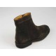 Botines con cremallera para hombre en gamuza marron - Tallas disponibles:  40, 42, 43