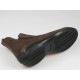 Botin para hombre con elasticos en nubuk marron - Tallas disponibles:  45