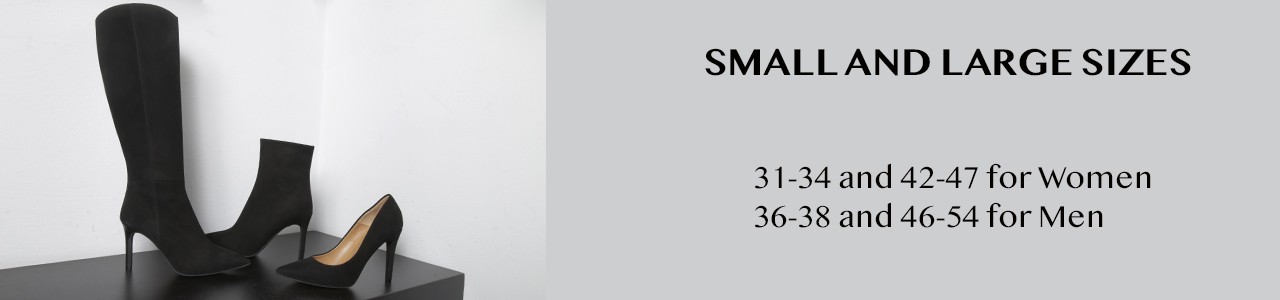 SMALL AND LARGE SIZES